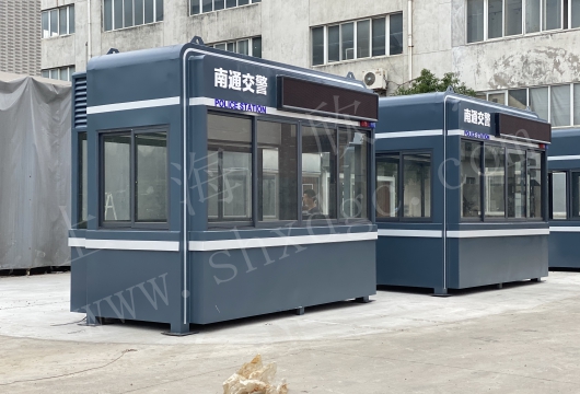 上海欣点不锈钢岗亭的维护方法